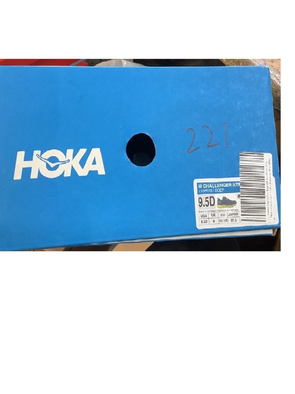 Trail Running Shoes - Men's, Blue Coral Hoka Challenger ATR 6 - Picture 6 of 6